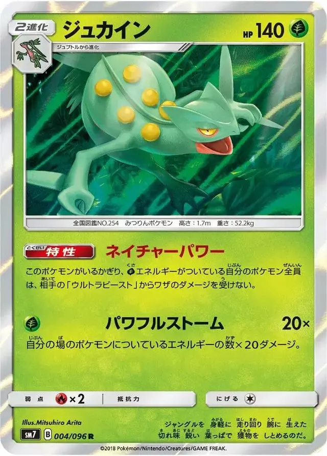 Sceptile - Pokemon Japanese Sky-Splitting Charisma #4