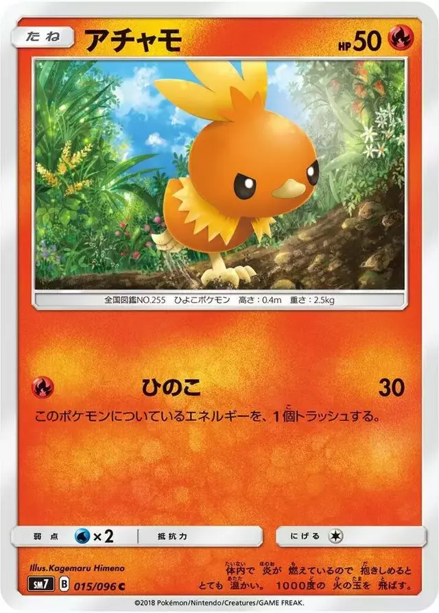 Torchic - Pokemon Japanese Sky-Splitting Charisma #15