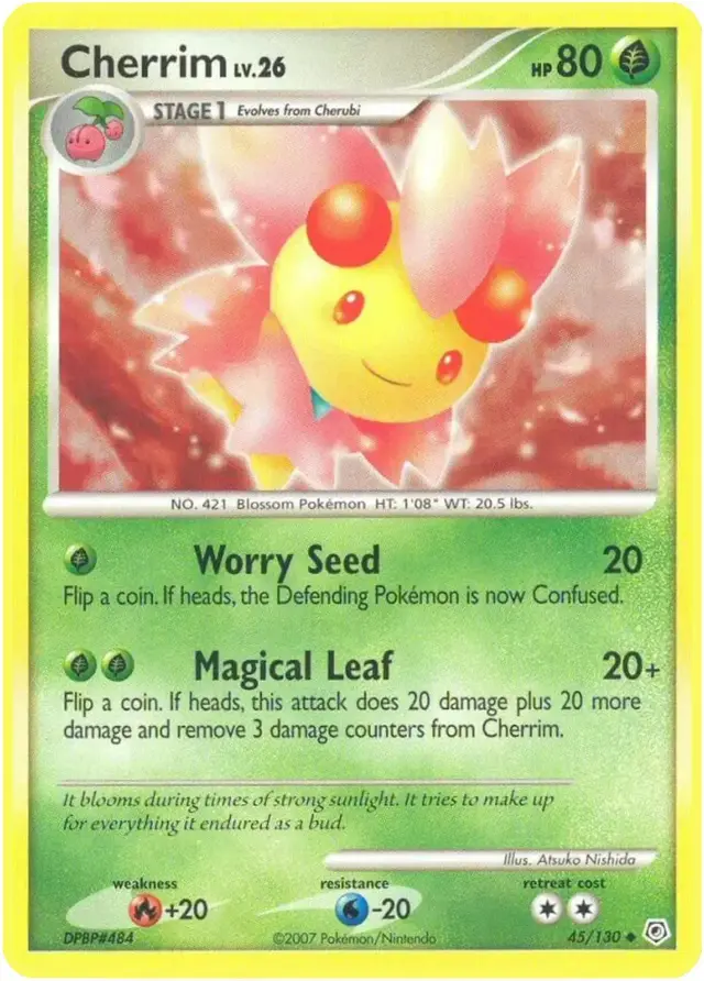 Cherrim - Pokemon Diamond & Pearl #45