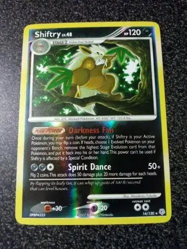 Shiftry [Reverse Holo] - Pokemon Diamond & Pearl #14