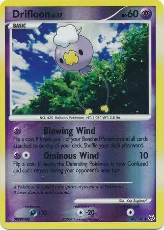 Drifloon [Reverse Holo] - Pokemon Diamond & Pearl #46