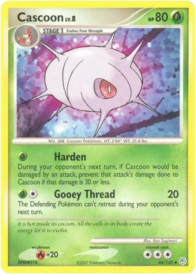 Cascoon - Pokemon Diamond & Pearl #44