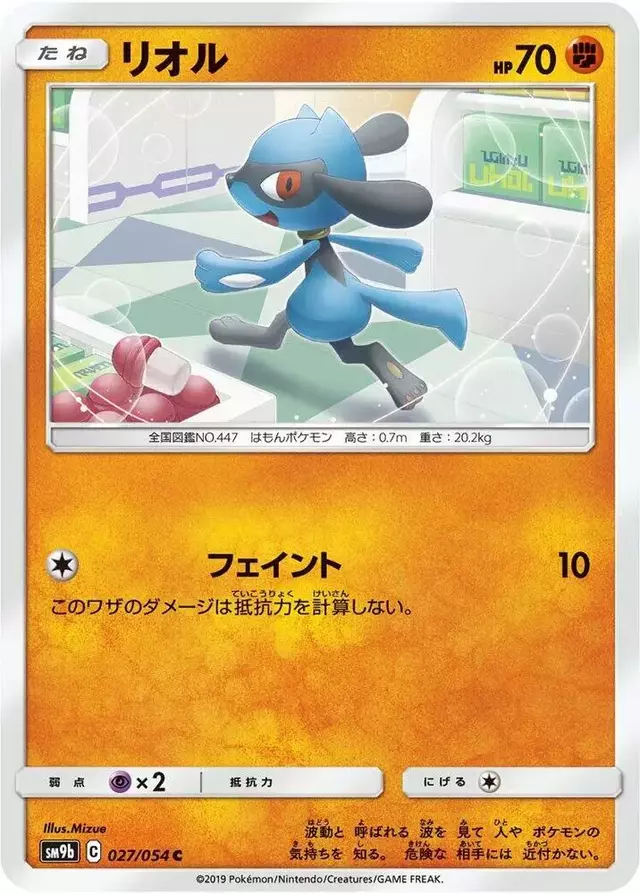 Riolu - Pokemon Japanese Full Metal Wall #27