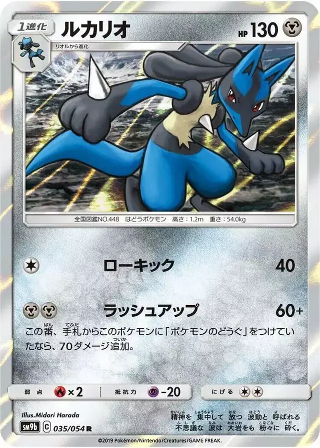 Lucario - Pokemon Japanese Full Metal Wall #35