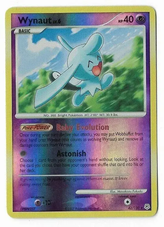 Wynaut - Pokemon Diamond & Pearl #42