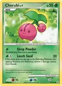 Cherubi - Pokemon Diamond & Pearl #75