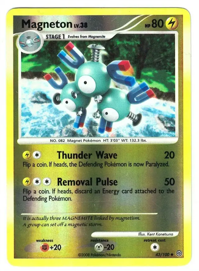 Magneton [Reverse Holo] - Pokemon Diamond & Pearl #54