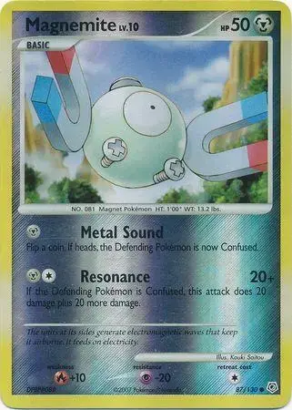Magnemite [Reverse Holo] - Pokemon Diamond & Pearl #87