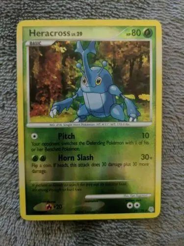 Heracross [Reverse Holo] - Pokemon Diamond & Pearl #28