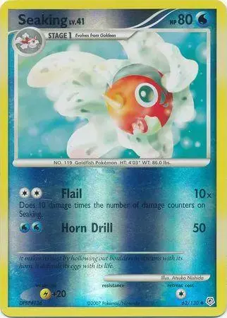Seaking [Reverse Holo] - Pokemon Diamond & Pearl #62