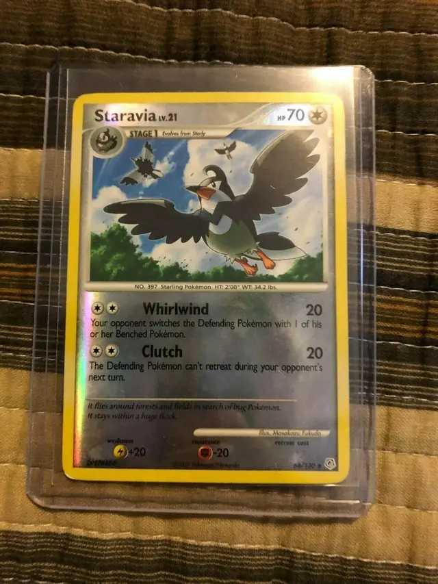 Staravia [Reverse Holo] - Pokemon Diamond & Pearl #64