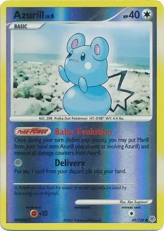 Azurill [Reverse Holo] - Pokemon Diamond & Pearl #69