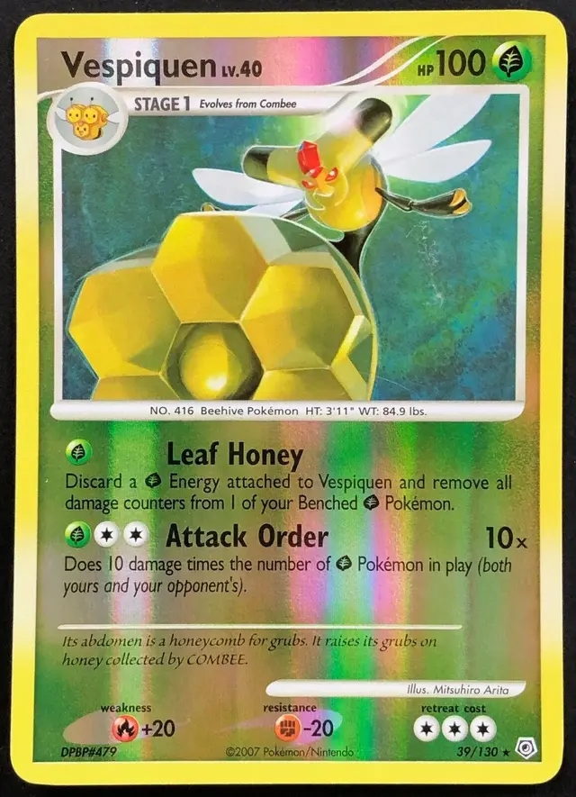 Vespiquen [Reverse Holo] - Pokemon Diamond & Pearl #39