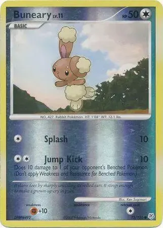 Buneary [Reverse Holo] - Pokemon Diamond & Pearl #73