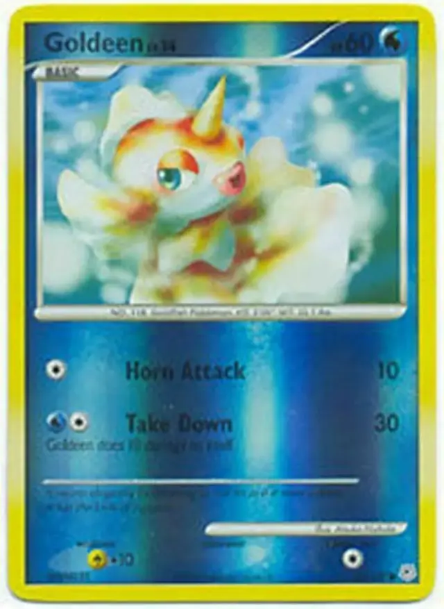 Goldeen [Reverse Holo] - Pokemon Diamond & Pearl #84