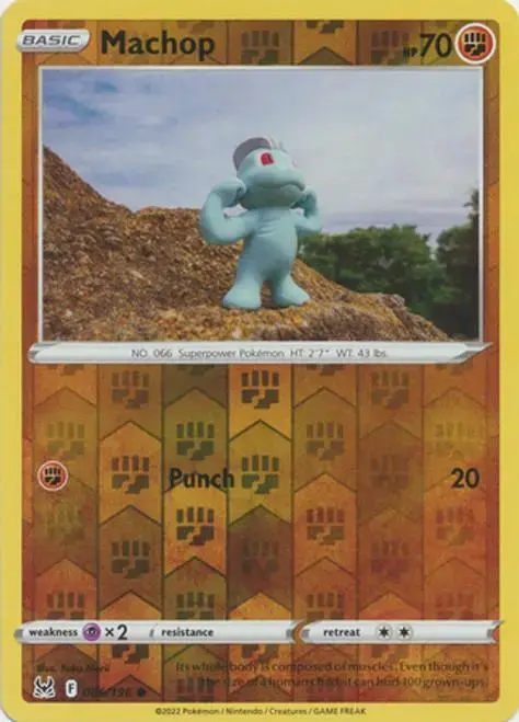 Machop [Reverse Holo] - Pokemon Diamond & Pearl #86