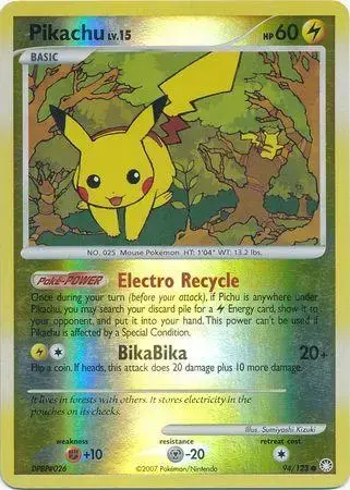 Pikachu [Reverse Holo] - Pokemon Mysterious Treasures #94