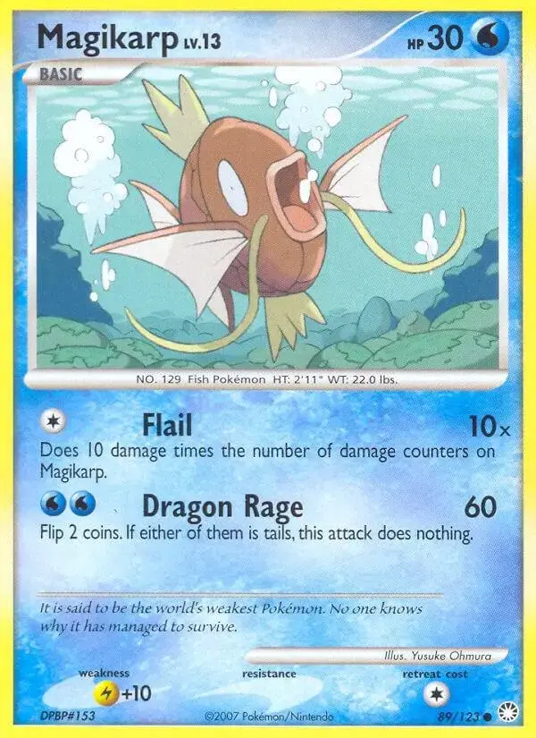 Magikarp - Pokemon Mysterious Treasures #89