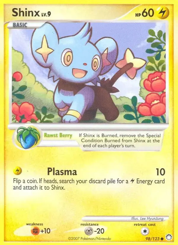 Shinx - Pokemon Mysterious Treasures #98