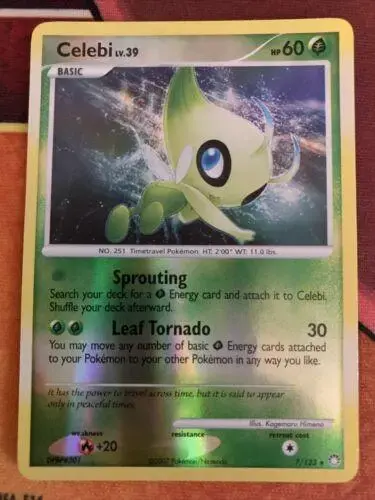 Celebi [Reverse Holo] - Pokemon Mysterious Treasures #7