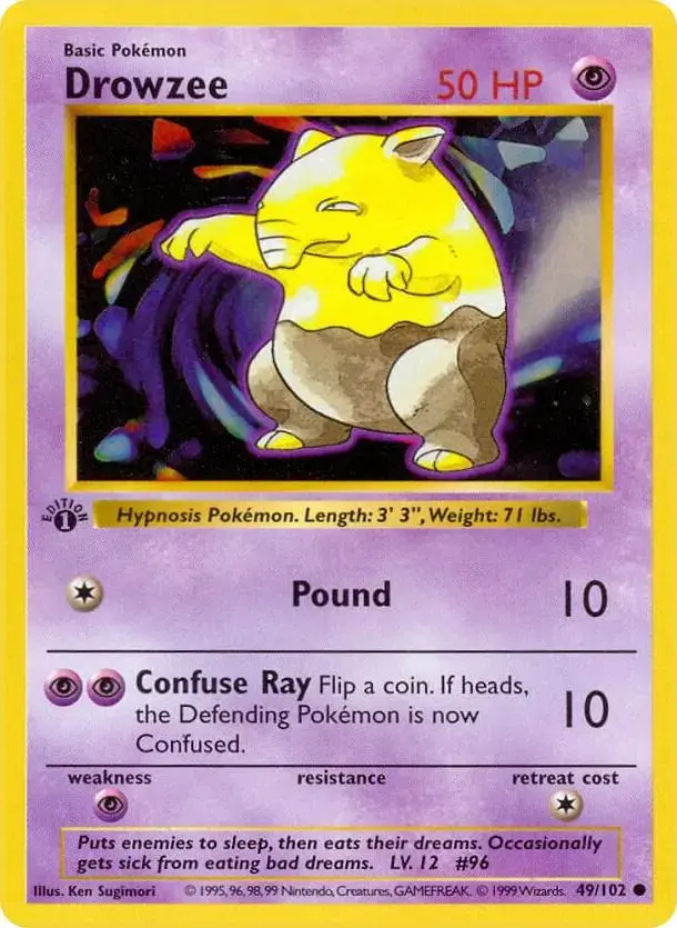 Drowzee [1st Edition]