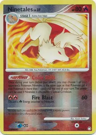Ninetales [Reverse Holo] - Pokemon Mysterious Treasures #32
