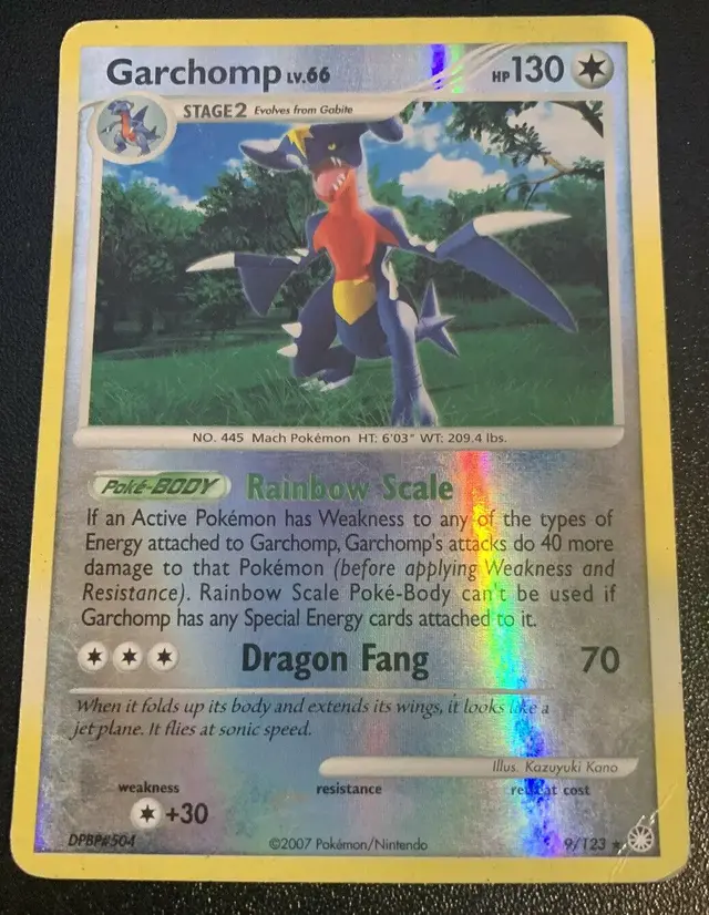 Garchomp [Reverse Holo] - Pokemon Mysterious Treasures #9