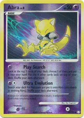 Abra [Reverse Holo] - Pokemon Mysterious Treasures #69