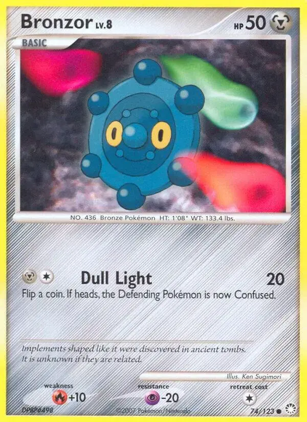 Bronzor - Pokemon Mysterious Treasures #74