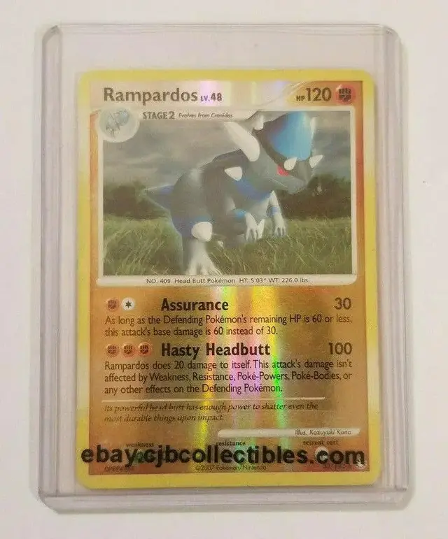 Rampardos [Reverse Holo] - Pokemon Mysterious Treasures #33