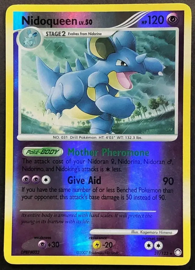 Nidoqueen [Reverse Holo] - Pokemon Mysterious Treasures #31