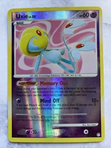 Uxie [Reverse Holo] - Pokemon Mysterious Treasures #18