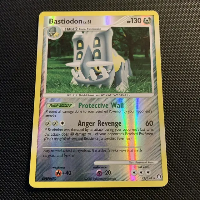 Bastiodon [Reverse Holo] - Pokemon Mysterious Treasures #21
