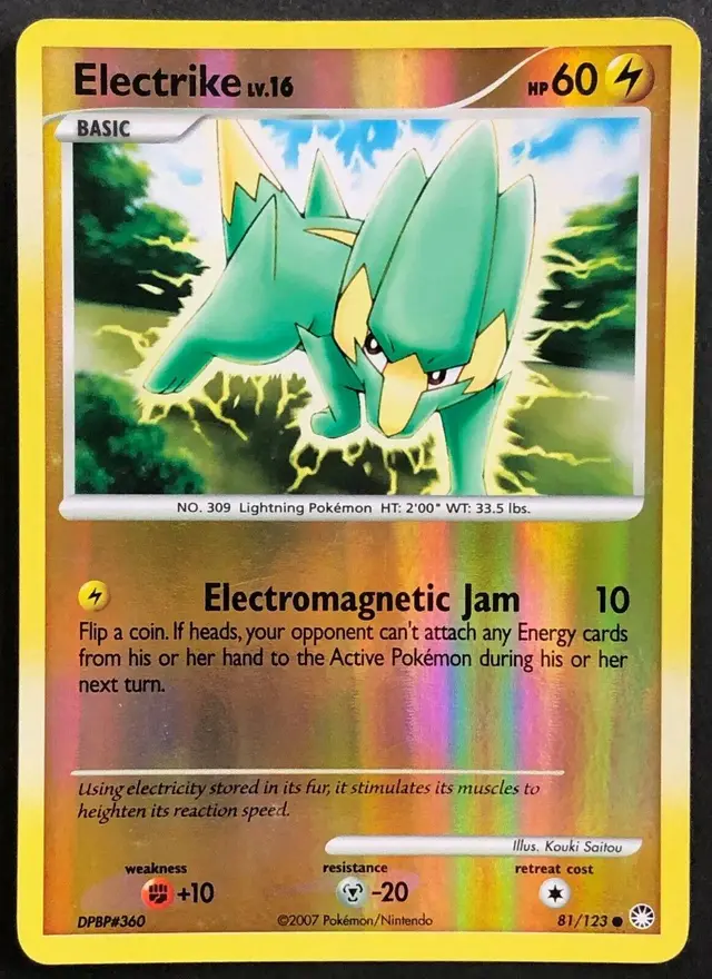 Electrike [Reverse Holo] - Pokemon Mysterious Treasures #81
