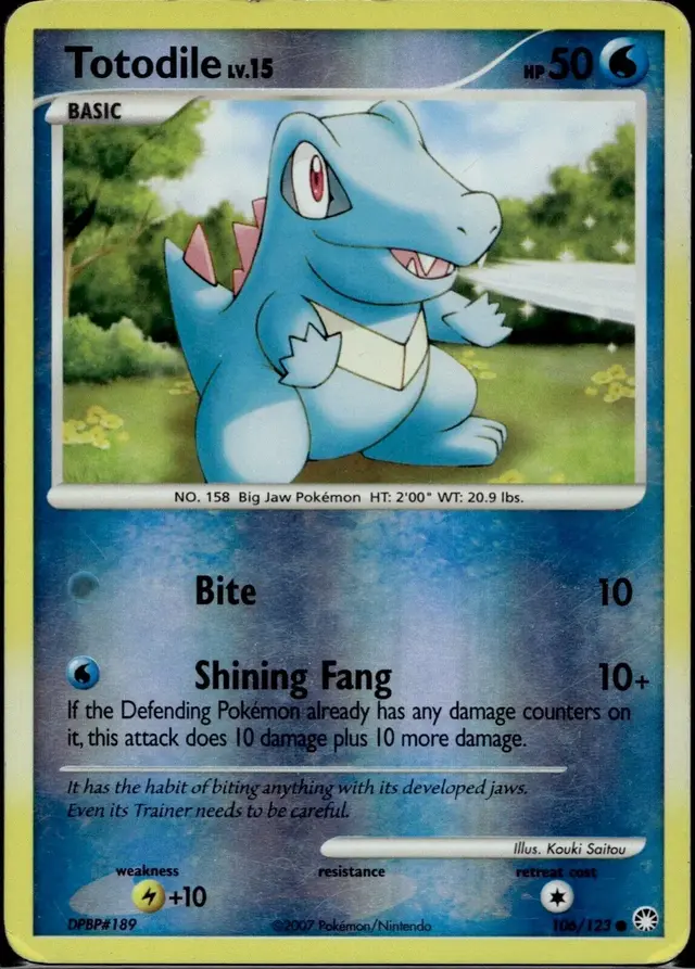 Totodile [Reverse Holo]
