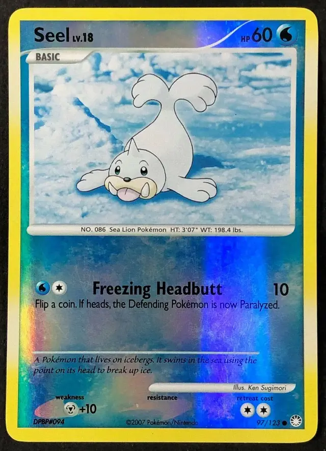 Seel [Reverse Holo] - Pokemon Mysterious Treasures #97