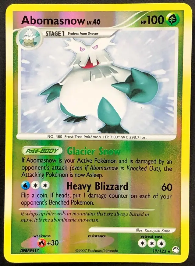 Abomasnow [Reverse Holo]