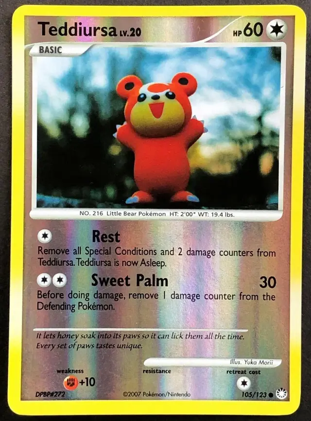 Teddiursa [Reverse Holo]
