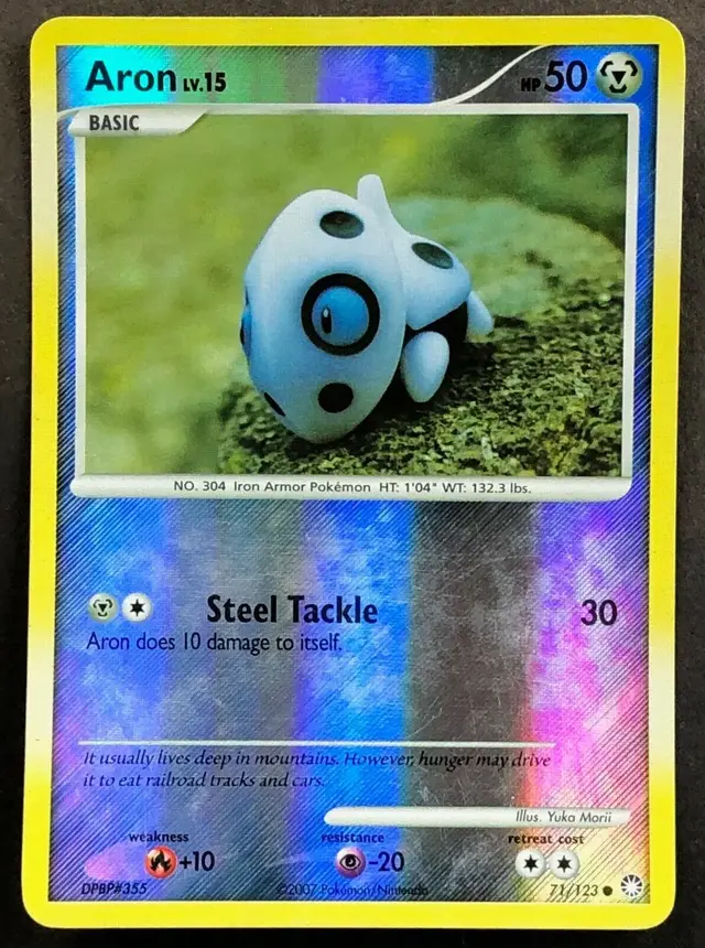 Aron [Reverse Holo] - Pokemon Mysterious Treasures #71