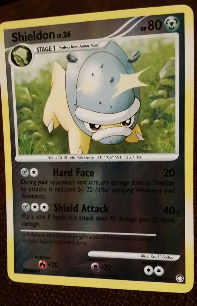 Shieldon [Reverse Holo] - Pokemon Mysterious Treasures #63
