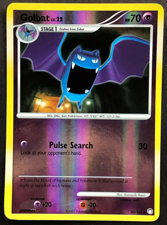 Golbat [Reverse Holo] - Pokemon Mysterious Treasures #50