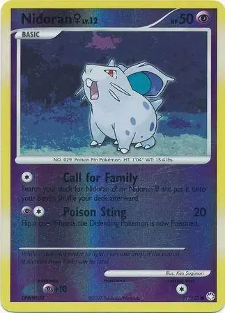 Nidoran F [Reverse Holo] - Pokemon Mysterious Treasures #91