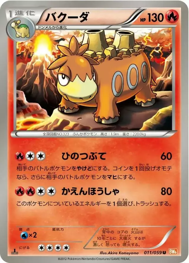 Camerupt [1st Edition]