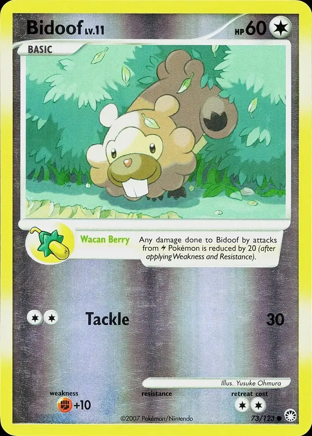 Bidoof [Reverse Holo]