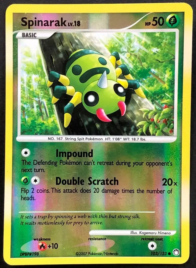 Spinarak [Reverse Holo]