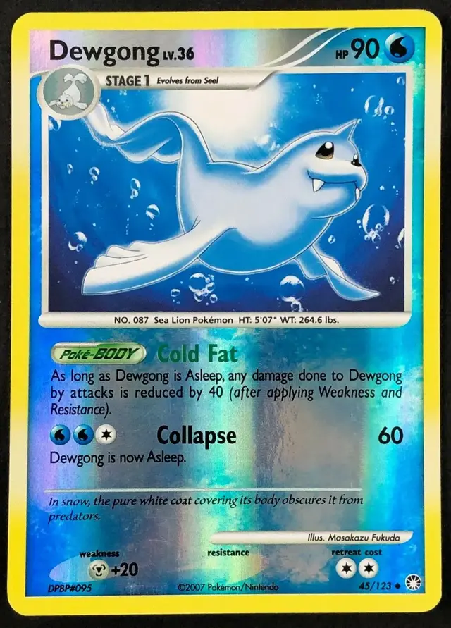 Dewgong [Reverse Holo] - Pokemon Mysterious Treasures #45
