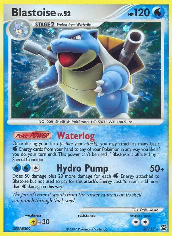 Blastoise - Pokemon Secret Wonders #2