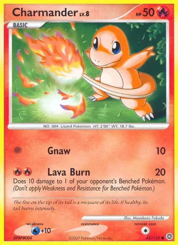 Charmander - Pokemon Secret Wonders #82