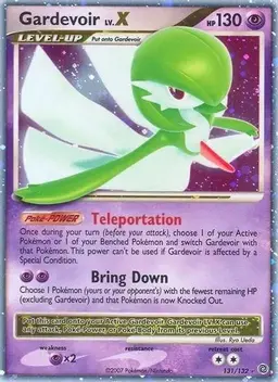 Gardevoir LV. X #131 - Pokemon Secret Wonders