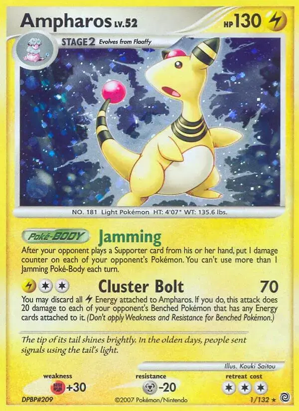 Ampharos - Pokemon Secret Wonders #1